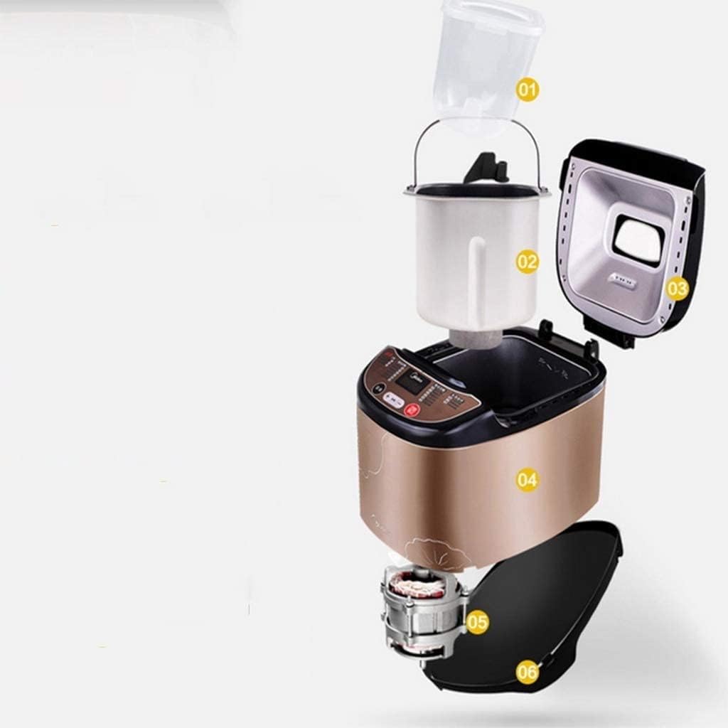 Bread machine- Programs Machine Including Gluten-Free Setting, Non-Stick Dishwasher-Safe Pan, Automatic Maker