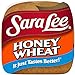 Sara Lee Honey Wheat Sandwich Bread, 20 Oz Loaf of Honey Wheat Bread With No Artificial Colors or Flavors