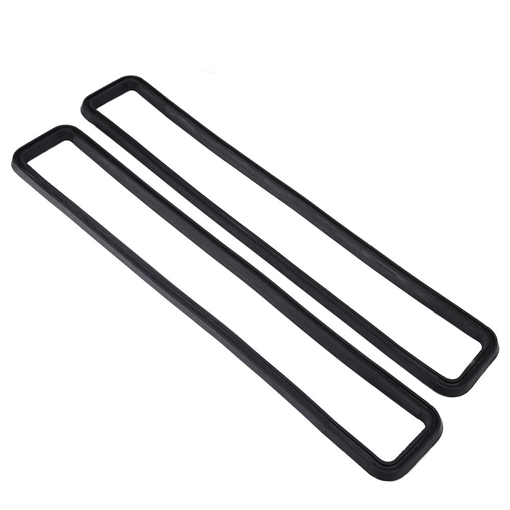 MUC4299, 1 paire de bandes d'étanchéité pour voiture, résistantes à l'usure, bandes d'étanchéité pour cloison d'aération de cloison, installation simple, haute ténacité pour automobile
