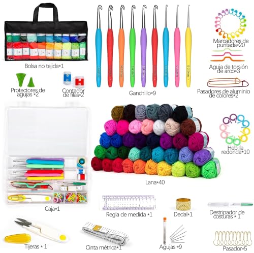 Reviews de Kits para tejer con aguja de lengüeta Top 10. 26 Imagen adicional