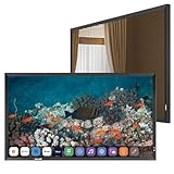 Soulaca 43 inch Black Color Frame and Mirror Smart TV in One ATSC Tuner Smart Gallery Home Fireplace Decoration webOS System WiFi Bluetooth
