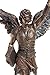 16.5 Inch Archangel - Saint Raguel Cold Cast Bronze Figurine