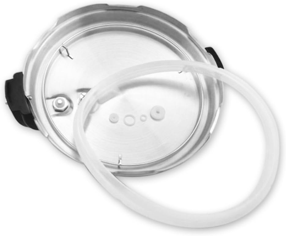 BerriesNcherries Silicone Sealing Ring for Instant Pot accessories 5 or 6 quart (Clear)