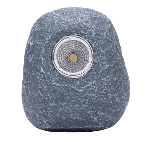 Hyuduo Lampe Solaire D'extérieur en Résine Imperméable, à énergie Solaire, pour Allée, Passerelle et Décoration de Cour