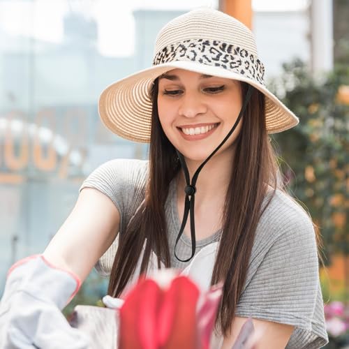 10 peças de clipe de chapéu para chapéus de viagem, cordão removível para queixo, à prova de vento,