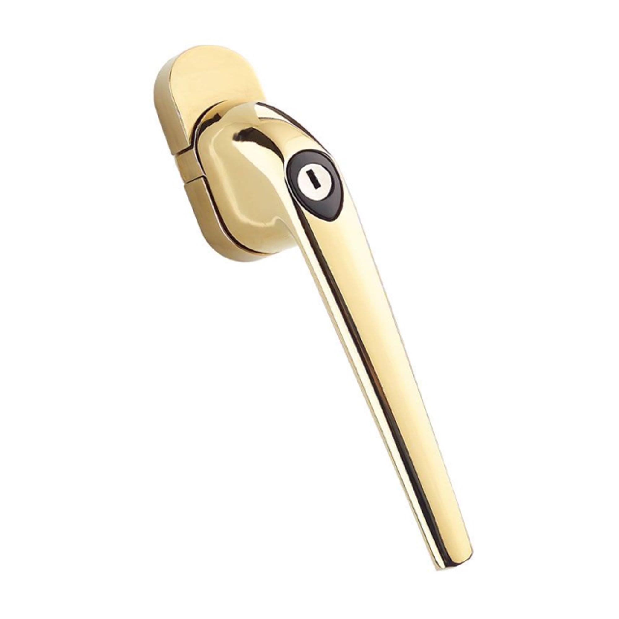 Upvcstore Gold Tilt And Turn Upvc Window Handle Locking Mila 43Mm Spindle (Gold)