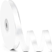 Vista 90 de Cinta de satén de 5/8" x 100 yardas - Cinta de seda naranja otoñal con carrete - Ideal para envolver regalos, ramos florales, manualidades