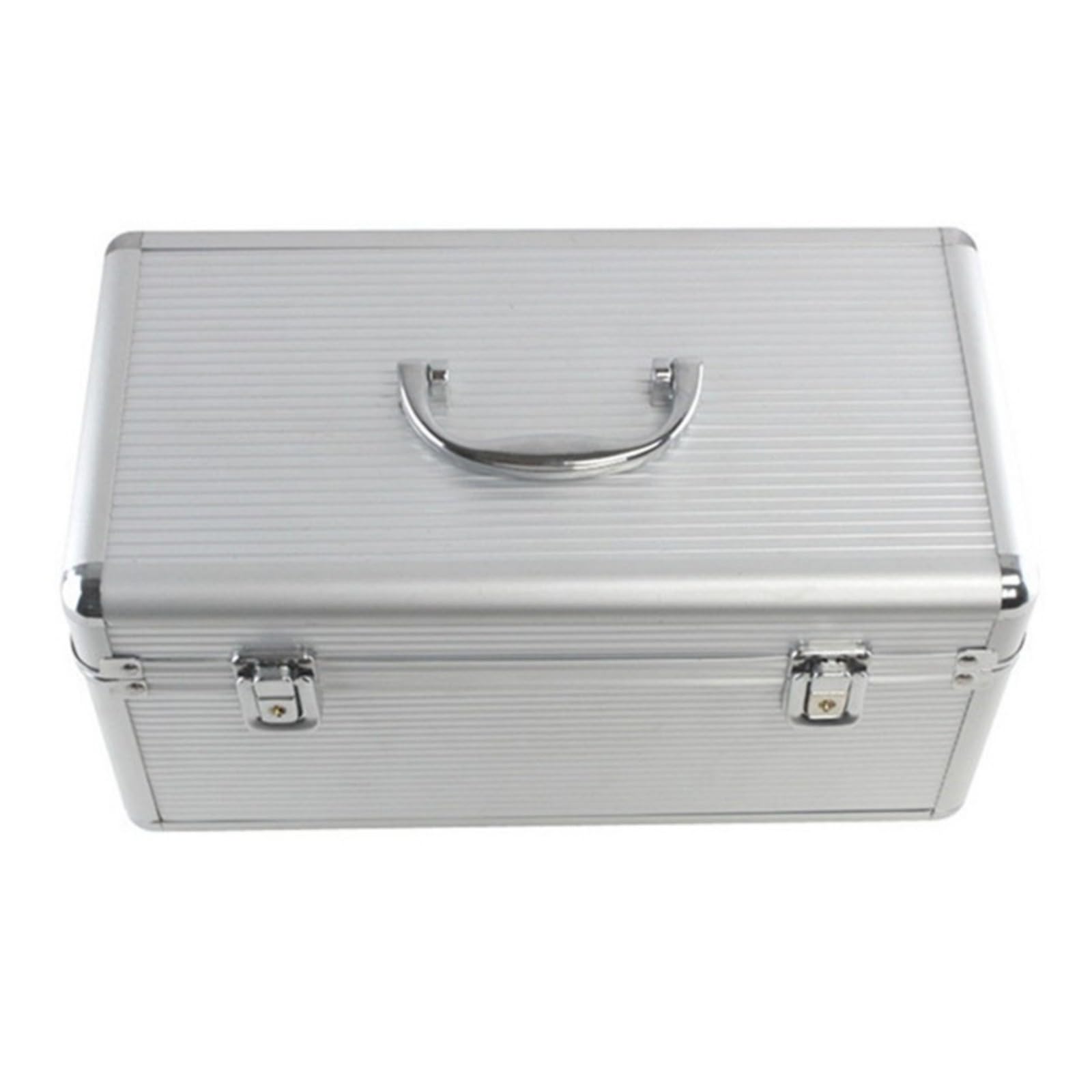 Hard Disk Caso 3.5 "10 Bay Valigia Protettiva Con Schiuma Hard Disk Esterni Custodia di Trasporto Scatola di Immagazzinaggio Accessori Computer Storage