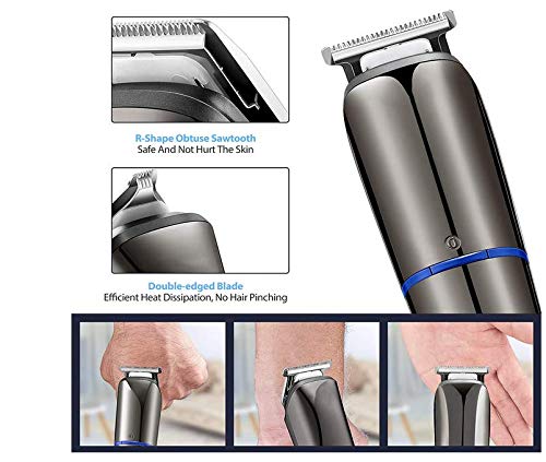 Beard Trimmer For Men Hair Clipper Cordless Mustache Nose Trimmer Body Groomer Hair Cutting Kit Precision Trimmer Usb Rechargeable Waterproof 6 In 1 For Men And Women #TOP3