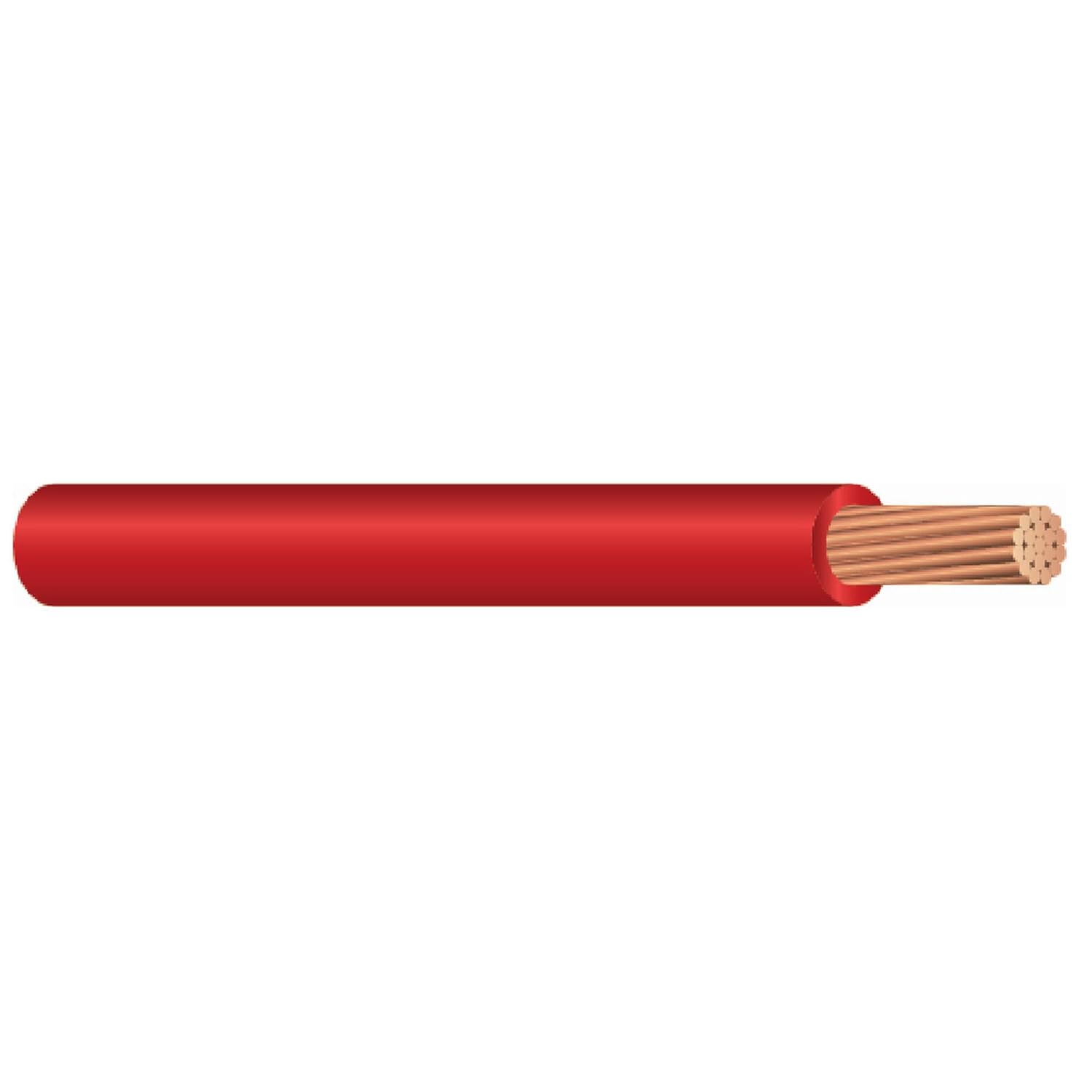 Southwire 25 ft. 6 Red Stranded CU SIMpull THHN Wire