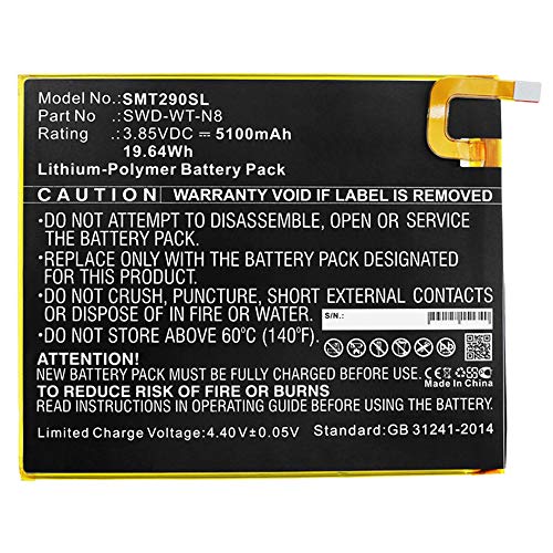 Original Batterie Pile Samsung Tablette SM T290T295 Galaxy Tab A 8.0 2019 - vue 2