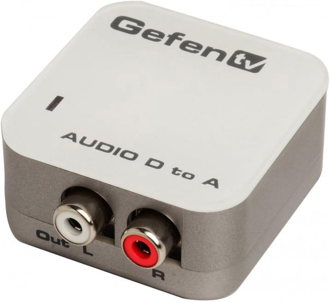 Digital Audio To Analog Audio Adapter/Converter (GTV-DIGAUD-2-AAUD)