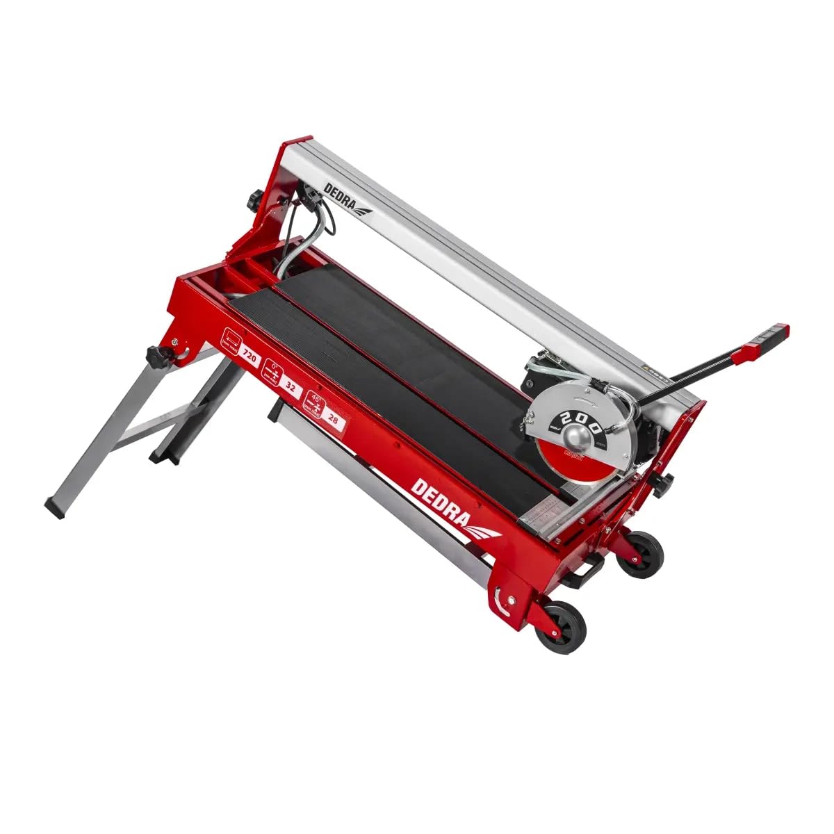 Dedra 1200W, longitud de corte 920 mm, 2990 rpm, para corte preciso y procesamiento de materiales cerámicos, láser, función de inmersión, procesamiento en húmedo