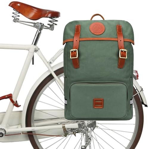 Tourbon Fahrradtasche, wasserdicht, Segeltuch,...