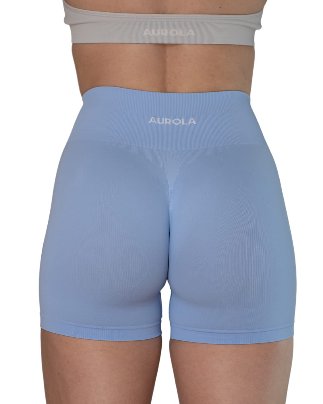 AUROLA Aurola Dream Workout Shorts Women - Shorts - Doux - Femme | Contrôle du ventre, pas de couture avant, non transparent, entrejambe à soufflet, entrejambe de 10,2 cm, doux, compression