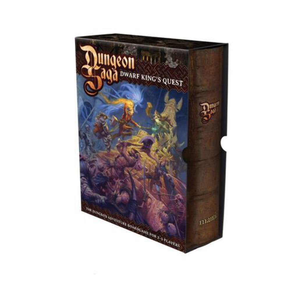 Mantic Games MGDS01 Dungeon Saga Krasnoludkowie Quest Fantasy 28 mm mini przygodowa strategia gra planszowa