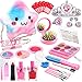 McNory Maquillaje para Niñas,33 Piezas Kit de Maquillaje Niñas Lavable para Niñas Pequeñas, Juego de Maquillaje Seguro y No Tóxico, Juguete de Maquillajepara Princesas 3 4 5+ Años