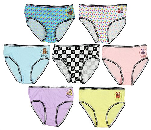 Intimo Girls' Five Nights at Freddy's Underwear 7 Pack2