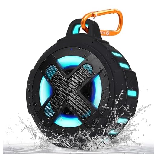 Upgraded, Pro Bike Speaker, with Handlebar Mount, Bluetooth V5.4, IPX7 Waterproof, Silicone Case, Broadcast Navigation,10W Bassup, 15-24H Playtime, Hook, for eBike, Bicycle, Motorcycle Accessories