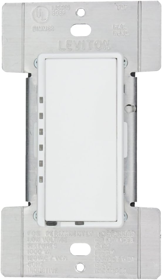 Leviton HXM101TW DHC 1000W/Va 750W Move, 120Volt Ac 60Hz, SinglePole