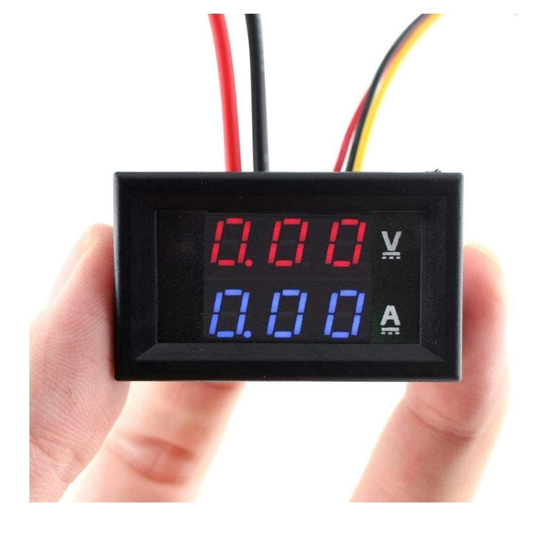 Advitiya?- Mini Digital Voltmeter Ammeter CT-VA Dc 0-100V 10A Dual Led Red Blue Monitor Panel for DIY projects (B08Q9W441P) Amazon Price History, Amazon Price Tracker