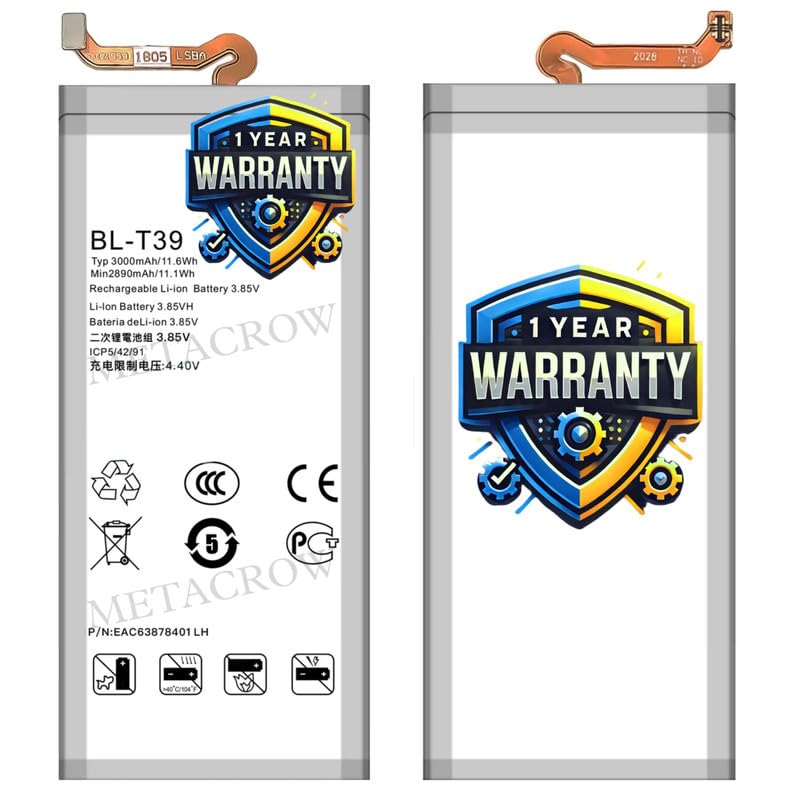Image of Original BL-T39 Battery Compatible with LG G7 ThinQ - (3000mAh) - 1 Year Warranty BC46
