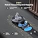 Robot Vacuum and Mop Combo, 2 in 1 Robotic Vacuums Cleaner with WiFi/App, Robot Vacuum with Water Tank, Strong Suction, Schedule, Self-Charging, Quiet, for Hard Floor, Pet Hair, Low Pile Carpet