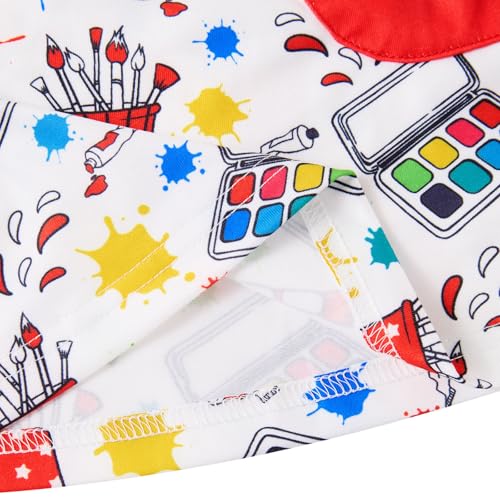 Vieille Little Girls Sleeveless Dress Cute Summer Sundress with Pocket 2-7 Years4