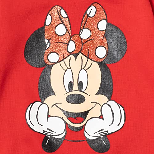 Image of Disney Minnie Mouse Girls' 2-Piece Fleece Sweatshirt and Pants Set for Baby & Kids