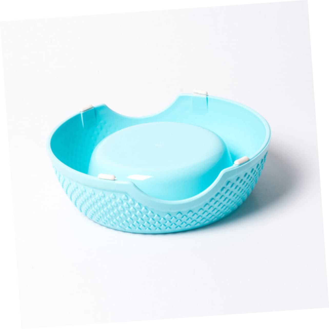 SUPVOX 3pièces Antidérapante pour Animaux De Compagnie Bol Et Design Pratique Convient Aux Chiens Et Couleur Bleue