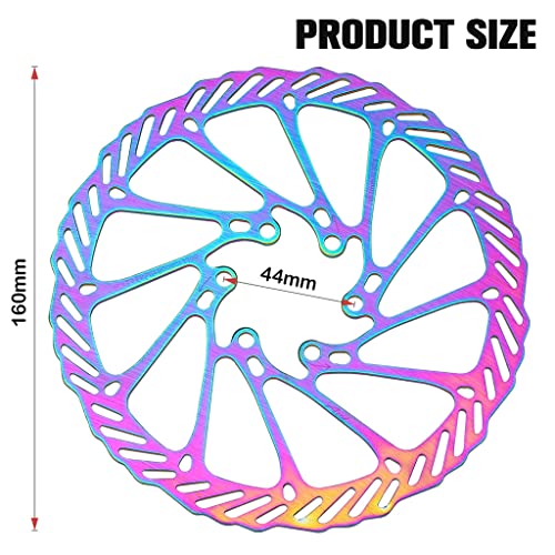 Rotor de frein à disque 160 mm VTT vélo de route BMX
