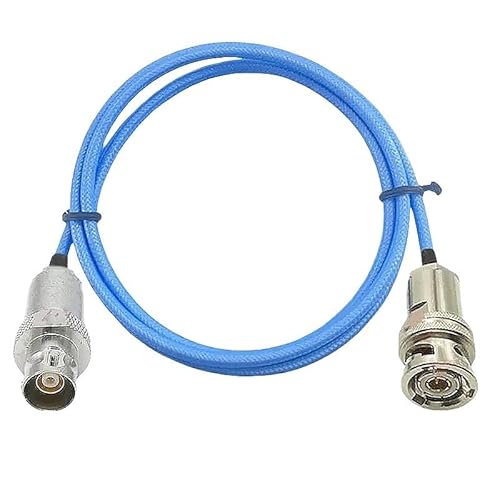 QYZLVCES(���X) BNC 3�����A�_�v�^�P�[�u�� 1553B�W�����p�[ TRX316 �_�u���I�X�w�b�h 3�J�[�h BNC TRB �e�X�g�P�[�u��(TRBM-TRB F,0.5m)