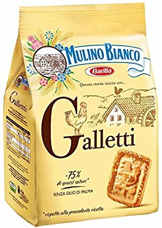 Mulino Bianco Galletti Galletas de Mantequilla con Azúcar 350g Pack 4 miniatura 4