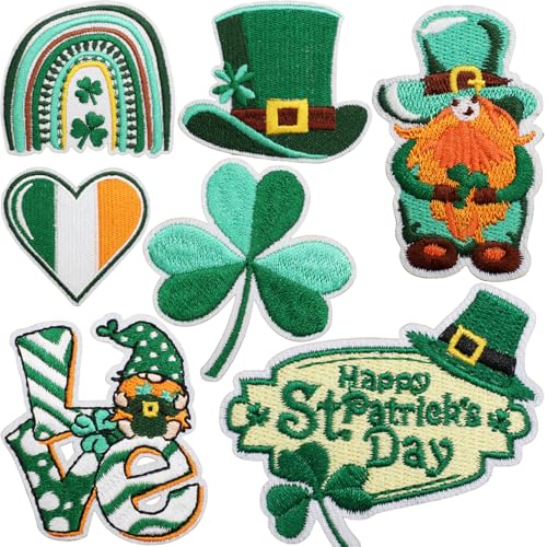 St Patricks Day Patches St Patricks Day Iron On Patch Shamrock Iron On Patch Clover Iron On Patches Lucky Patches St Patricks Day Accessories for Women