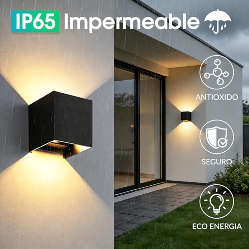 La mejor selección de Focos para la pared Top 5. 5 Focos para la pared marca LUNA PARK (2)