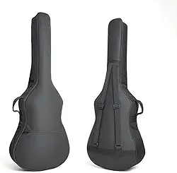 Capa Luxo para Viola Caipira Brasileira – Bag Acolchoada de Espuma Alta Densidade, Almofadada, Forrada e Revestida, Transporte Mochila/Alça, Proteção Premium para Instrumento