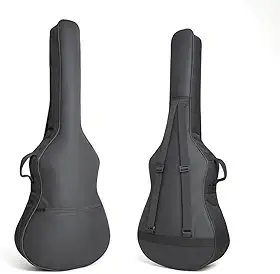 Capa Luxo para Viola Caipira Brasileira – Bag Acolchoada de Espuma Alta Densidade, Almofadada, Forrada e Revestida, Transporte Mochila/Alça, Proteção Premium para Instrumento