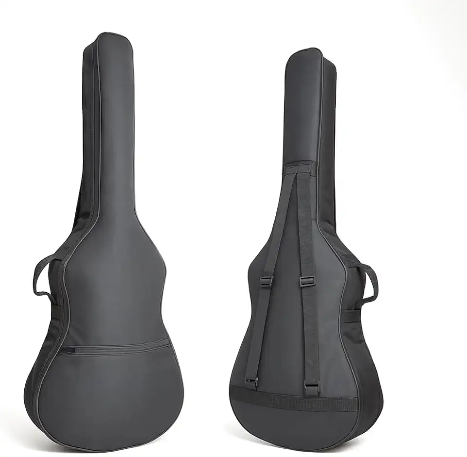 Capa Luxo para Viola Caipira Brasileira – Bag Acolchoada de Espuma Alta Densidade, Almofadada, Forrada e Revestida, Transporte Mochila/Alça, Proteção Premium para Instrumento