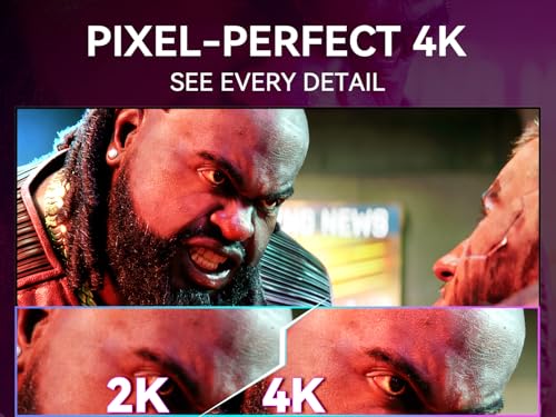 Image of CUNPU 27 inch 4K 160Hz Ultimate Gaming Monitor, UHD Fast IPS 1ms, G-Sync Compatible & FreeSync, 99% DCI-P3, HDR400, HDMI 2.1 for PS5 /Xbox 4K 120Hz, Full Ergonomic Stand