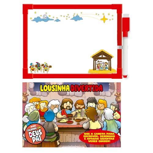 Colorindo com Deus Pai Lousinha Divertida:
