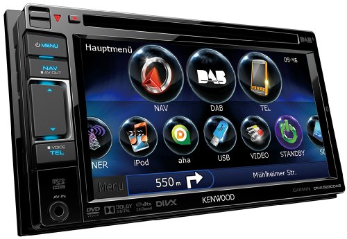 Preisvergleich Produktbild Kenwood DNX5230DAB Navigationssystem (Kontinent)