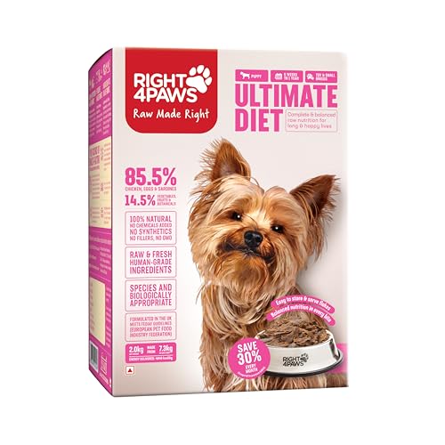 Image of Dry Dog Food for Complete Nutrition Diet for Toy & Small Puppy Breeds, High-Protein Growth Formula with Vitamins, Minerals, Immune Support & Healthy Digestion, Ideal Daily Meal for Puppies (2kg)
