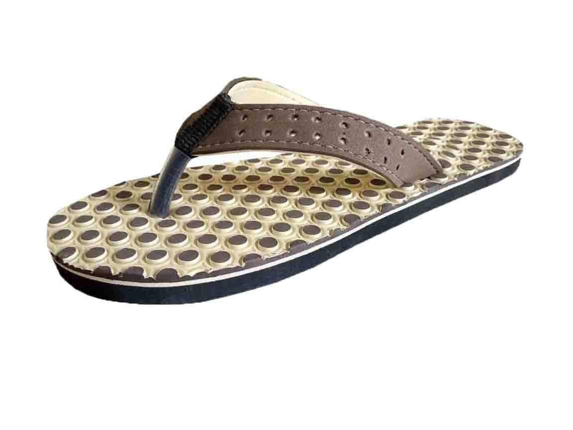 UNISPEED Foot Massage Orthopedic House Slippers for Women (Ortho Care Flipflops) Beige (B0146RSBWG) Amazon Price History, Amazon Price Tracker