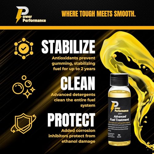 Power Performance 3-in-1 Advanced Fuel Treatment 2oz Bottle - Thumbnail 2