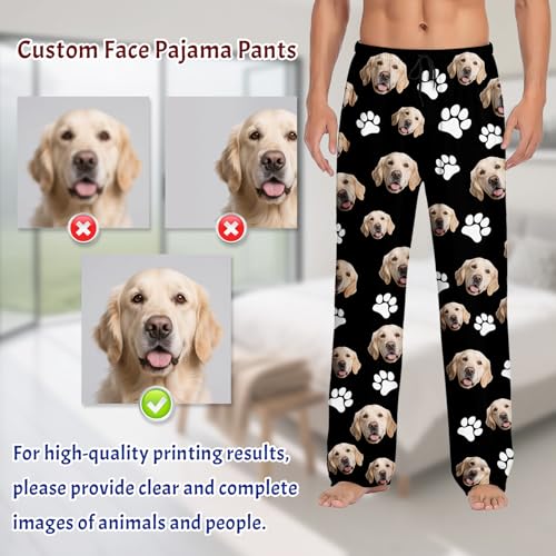 Personalized Pajama Pants Funny Custom Face Pajama Pants Personalized PJ Funny Gifts For Men Woman2