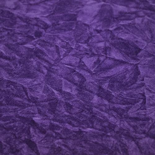 Fashion Fabrics LLC Light Purple Crush Velvet Flocking Upholstery Drapery