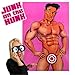 HoFire Pin the Macho on the Man Bachelorette Party Game & Hen Party Pin The Willy Junk On The Hunk And Willy Bingo To 12 Players (1Pcs)