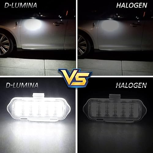 Miniatura 3 de D-Lumina Luces LED de espejo compatibles con Chevy Silverado GMC Sierra 1500 Tahoe Suburban Avalanche 1500 2500 Cadillac Escalade ESV EXT Yukon XL