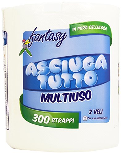 Fantasy - Asciuga Tutto, 2 Veli 300 Strappi