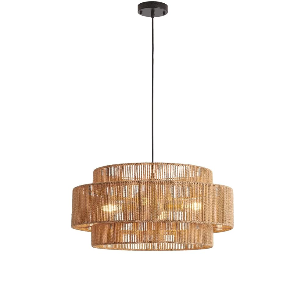 Lustre japonais Wabi-sabi réglable pour en finir avec les plafonniers éblouissants